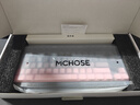 迈从（MCHOSE）G87 V2三模旋钮无线机械键盘电竞游戏客制化有线/蓝牙87键配列gasket结构全键热插拔笔记本办公 G87 V2 黑莓粉 快金轴【三模+旋钮】 实拍图
