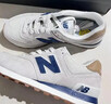 NEW BALANCE NB574官方休闲鞋男鞋女鞋夏季休闲复古舒适透气百搭轻便运动鞋 灰色 ML574LGI 40 (脚长25cm建议拍大半码) 实拍图