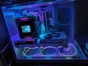瓦尔基里（VALKYRIE）(VALKYRIE）R125 VALKYRIE VK CPU风冷散热器  焊接7热管纯铜底 2.4吋IPS液晶屏 支持LGA1700 AM5 实拍图