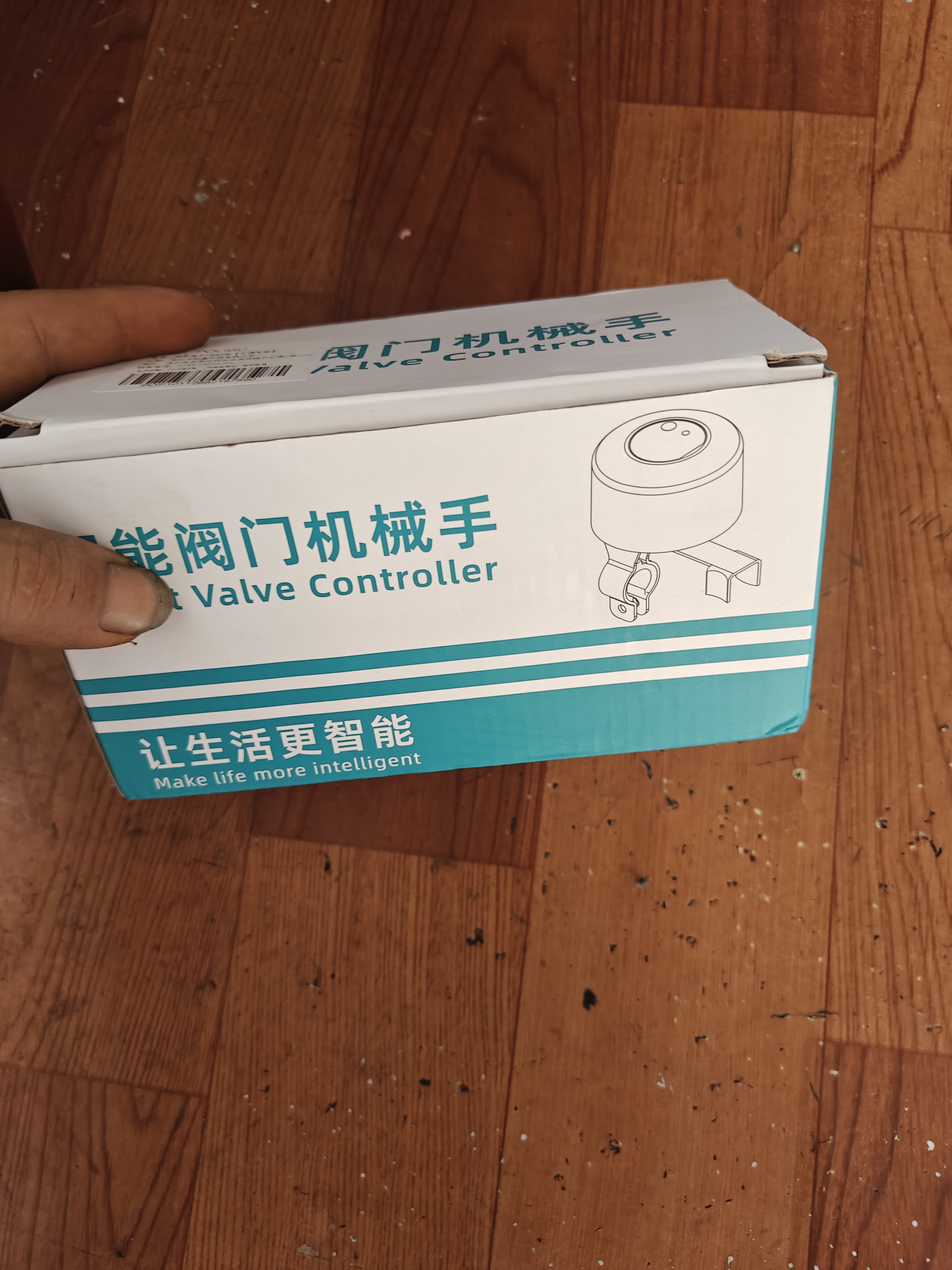POLIGU已接入米家app智能阀门机械手远程控制燃气水管关阀电动自动开关 米家蓝牙Mesh版【可调支架】需网关 标配 实拍图