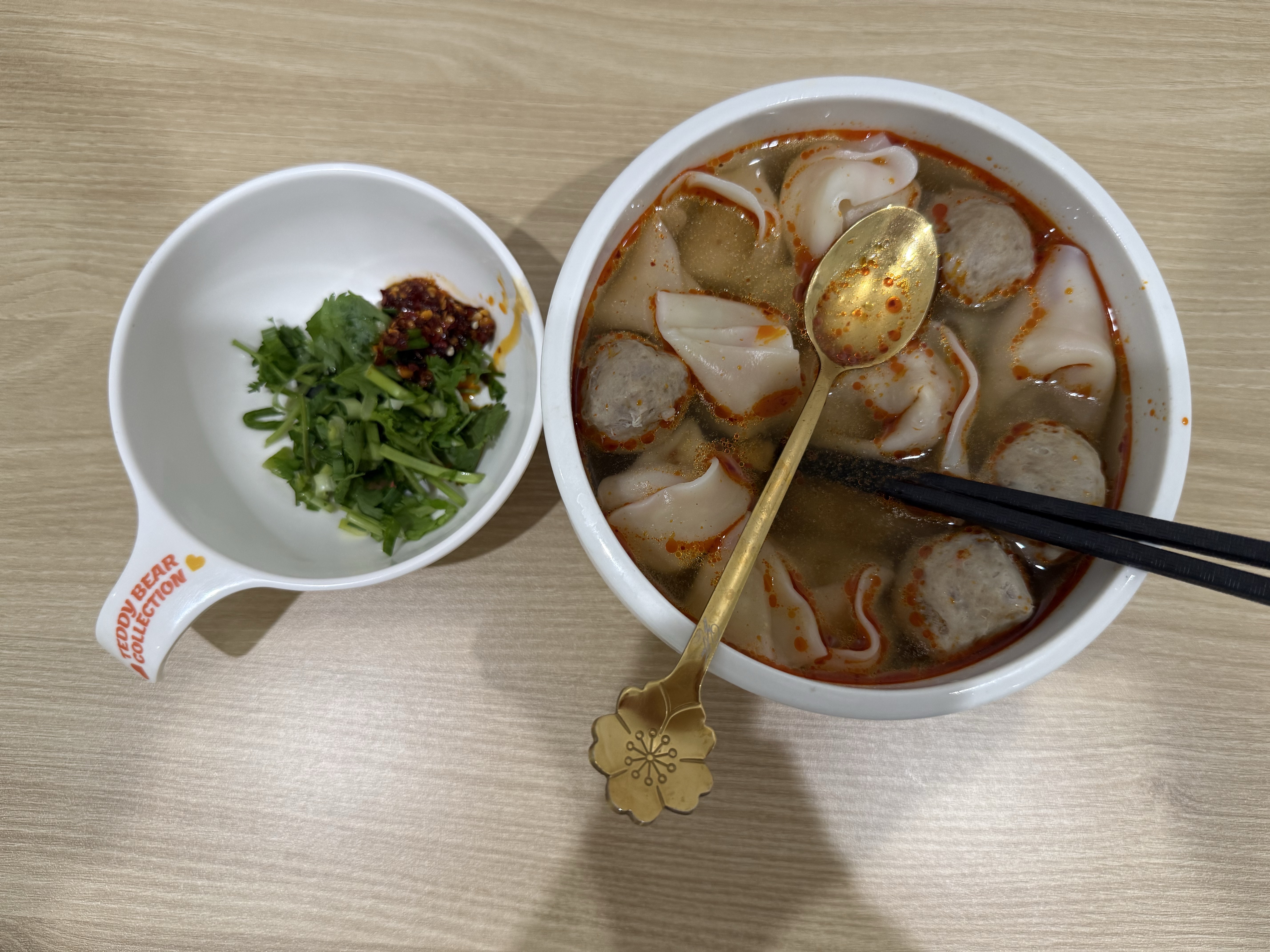 吉祥金沙蛋黄猪肉大馄饨521g/18只年货节生鲜水饺云吞混沌方便早餐 实拍图