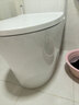 九牧（JOMOO） 马桶 卫浴节水防臭小户型坐便器 缓降快拆盖板劲冲抗菌马桶 【无棱大冲力】11396-305坑 实拍图