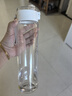 MUJI共聚酯 便携水杯 高颜值塑料杯运动水杯儿童水杯 透明 750ml 实拍图