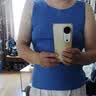 铜牛精梳罗纹棉女背心春夏女士收腰打底背心内搭VB079 晶蓝 M (165/90) 实拍图