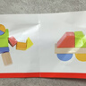 Hape(德国)婴幼儿童拼搭木质积木玩具40粒彩虹积木宝宝节日礼物E8321 实拍图