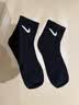 耐克NIKE袜子男子 速干透气篮球袜 短袜三双装SX7677-010黑L 实拍图