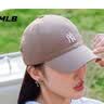 MLB官方 KARINA同款男女时尚百搭软顶棒球帽遮阳帽户外夏季CP77 纽约洋基队/米色 均码 实拍图