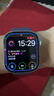 Apple/苹果 Watch S11 智能手表GPS款46毫米银色铝金属表壳雾紫色运动型表带M/L MEVX4CH/B 实拍图