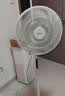 美的（Midea）【幸运草安睡1S】一级能效直流变频声控电风扇家用遥控卧室静音落地扇台式桌面抗菌大风力转页扇 实拍图