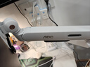 AOC显示器支架 AM400PLUS升级款 双安装夹持穿孔 不沉头旋转升降增高架 显示器机械臂 电脑支架AM402W 实拍图