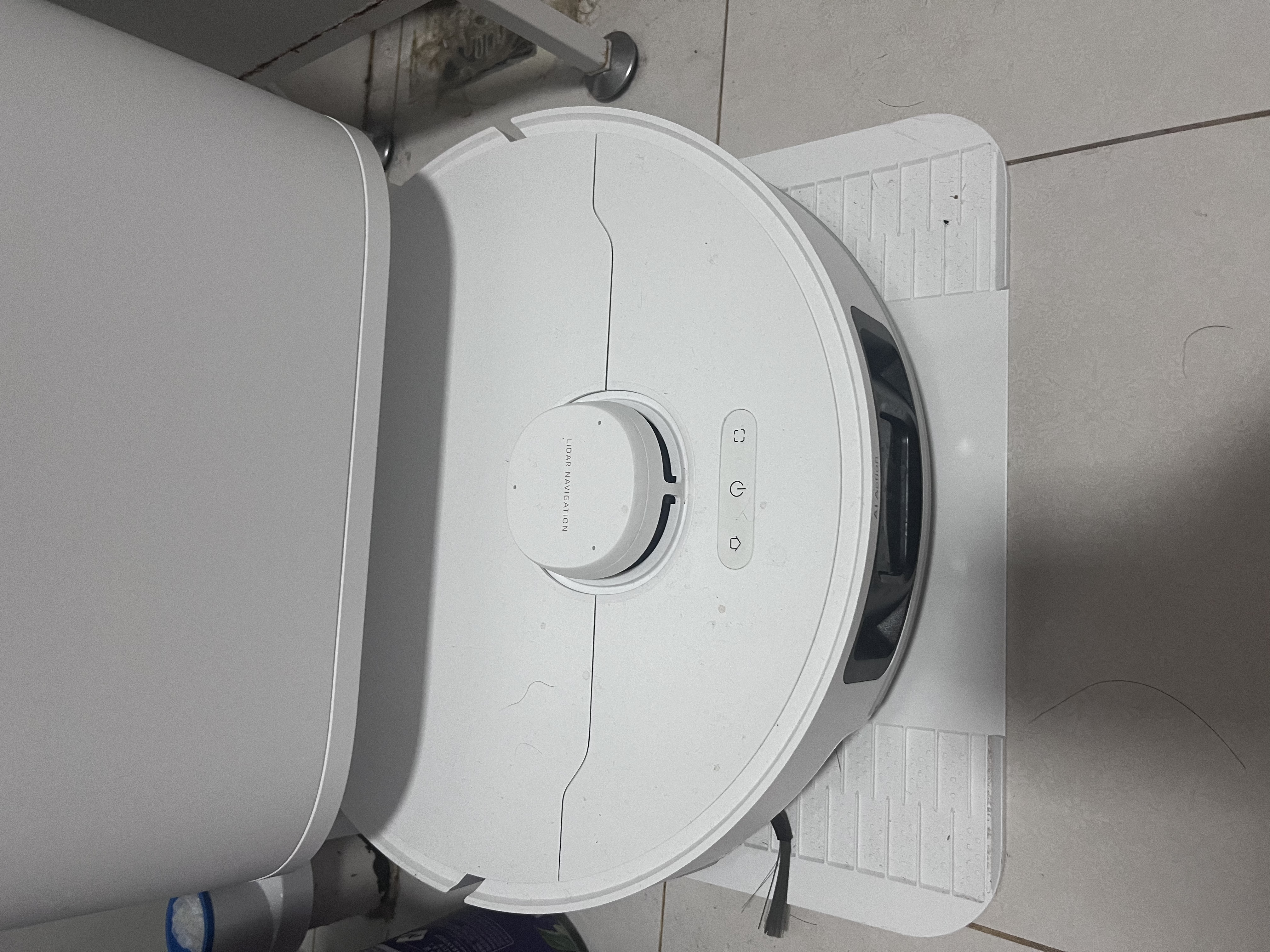 追觅S50增强版扫地机器人扫拖一体自动清洗扫地的机器人扫地机器人自动上下扫地洗地机器人上下水版 实拍图