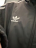 adidas宽松日常舒适运动夹克外套男女春季新款阿迪达斯官方三叶草   黑色（推荐选大一码)   M 实拍图