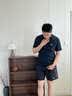 361°游泳裤男士泳衣套装大码加大号加肥200-260斤胖男士宽松温泉泳衣 实拍图