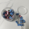 晨光（M&G）文具6#15mm 60只/罐 金刚系列彩色长尾夹 大号金属票据夹 办公用品燕尾夹 ABS916LC 实拍图