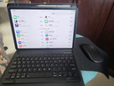 YLPPH适用华为平板键盘matepad11.5s/air12键盘保护套pro12.2/se11壳带笔糟se10.4蓝牙鼠标套装 黑色保护套+键盘+鼠标+钢化膜【7件套】 26/25/24款MateP 实拍图
