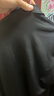 皮尔卡丹（pierre cardin）桑蚕丝细腻亲肤长袖衬衫男春秋季新款无痕免烫抗皱真丝衬衣 黑色 165/M95-120斤 实拍图