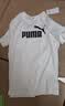 彪马（PUMA）纯棉宽松百搭休闲短袖T恤男女款夏季运动上衣688958 白-02 M (175/96A) 实拍图