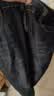 真维斯（Jeanswest）牛仔裤男2026夏季青年男士宽松直筒长裤弹力休闲长裤蓝黑薄款33 实拍图