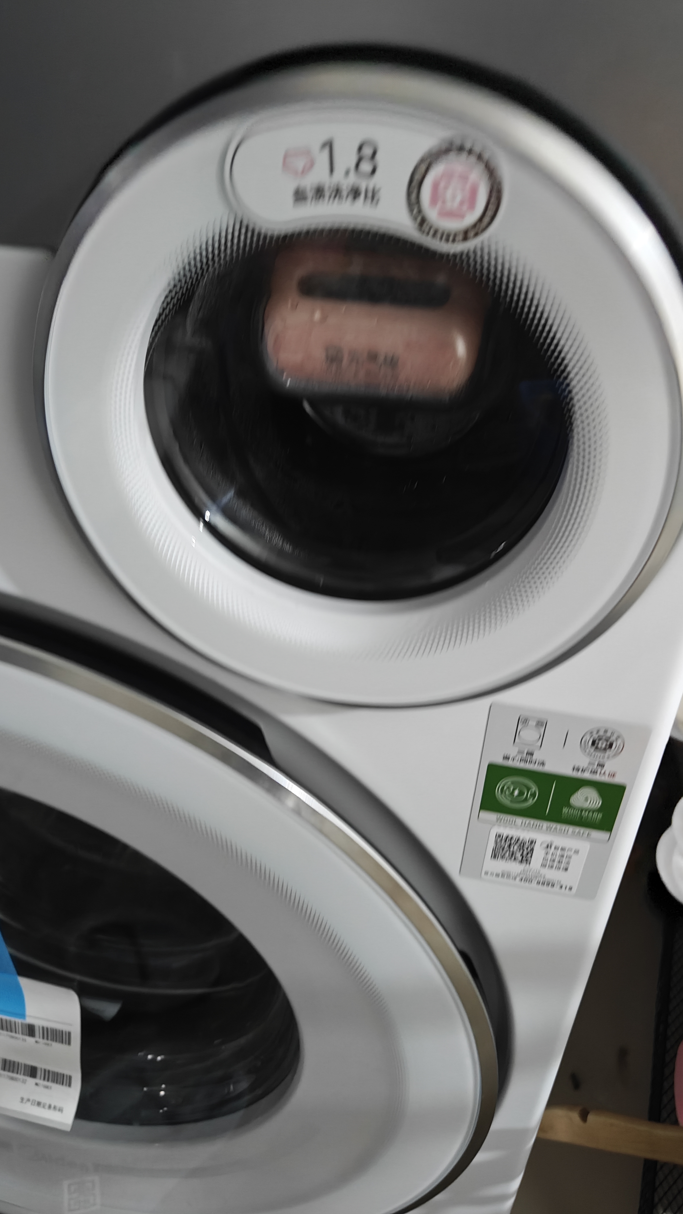 美的（Midea）可爱多分区洗烘套装11KG三筒滚筒洗衣机全自动＋10KG热泵烘干机MG11GGEX＋PRO京东独家 实拍图