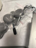 卡贝（cobbe）卡贝吸盘式毛巾架子卫生间置物架浴室厕所墙上免打孔太空铝浴巾 实拍图