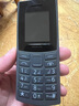 诺基亚（NOKIA）新105 4G 全网通移动联通电信 老人老年按键直板学生儿童备用戒网手机 双卡双待  黑色 实拍图