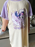 小马宝莉女童睡裙a类纯棉2026新款夏季儿童家居服女孩可爱睡衣 紫 130 实拍图