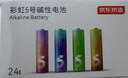 京东京造 7号电池40节彩虹装 七号电池碱性超性能无铅无汞 适用血压计/血糖仪/指纹锁/遥控器/儿童玩具 实拍图