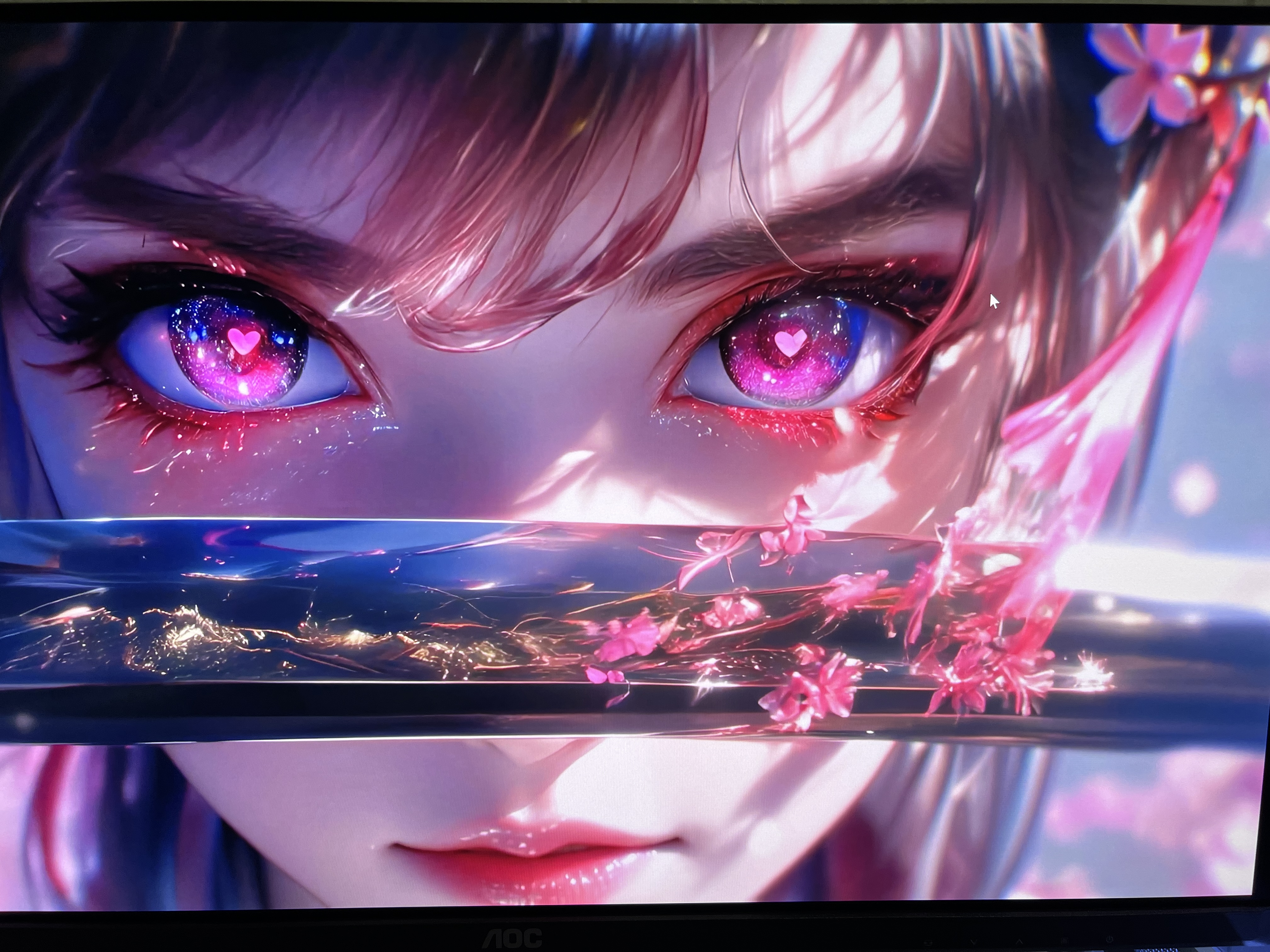 AOC 27英寸4K165Hz Gen.3五层堆叠QD-OLED 第五代BlackAGLR涂层 抗反射抗眩光更黑 电竞显示器U27G4D 实拍图
