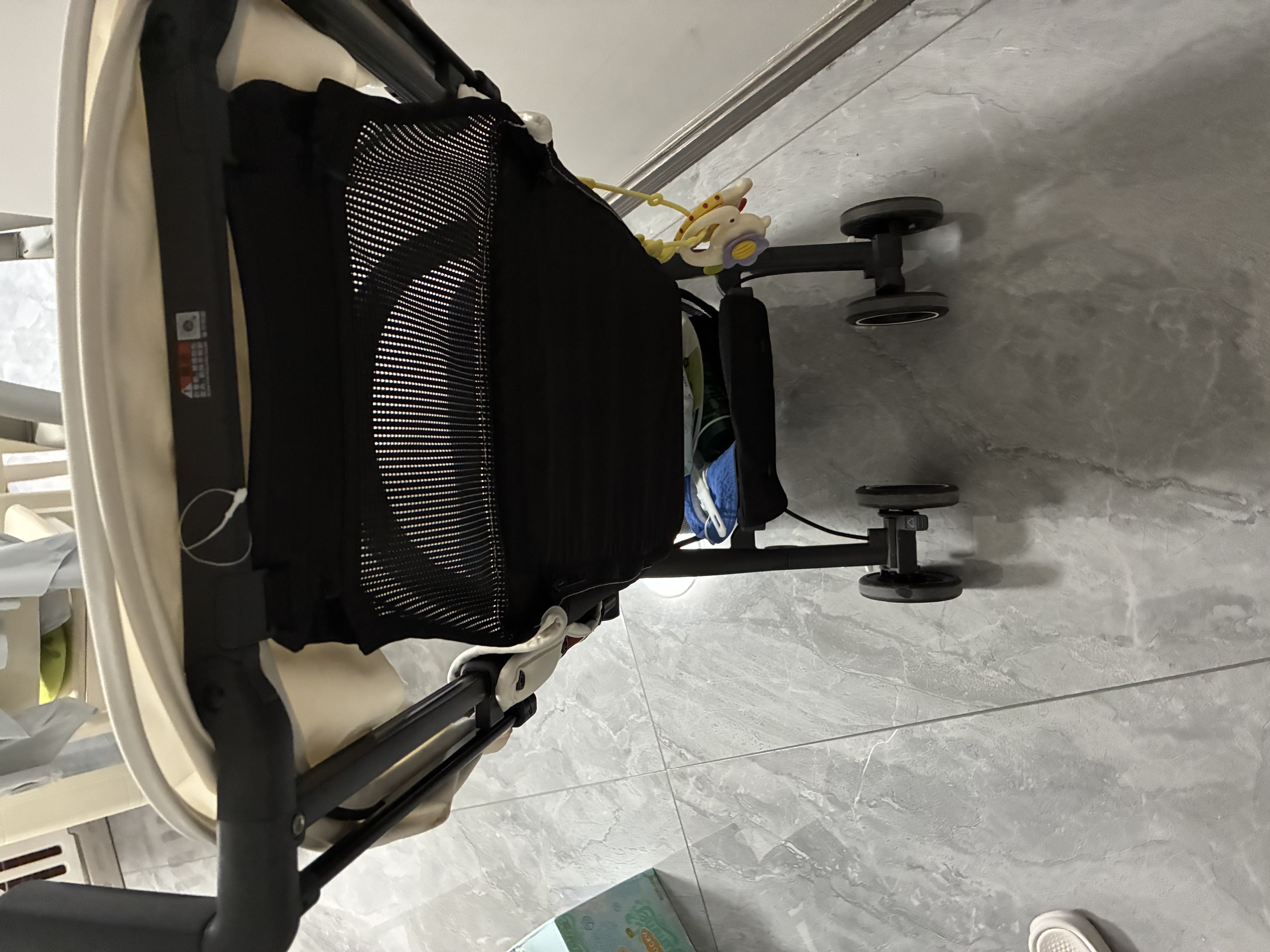 gb好孩子集团口袋车牌遛娃神器婴儿车轻便可登机推车快速折叠POCKIT 【明星款】学院白 实拍图