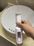 米家小米立式冲牙器洗牙器水牙线 F300烟纱白创新散射脉冲4档模式牙齿冲洗器生日节日礼物送礼物 实拍图