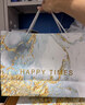 NVV ins礼品袋生日礼物袋子轻奢服装包装手提袋高级感婚礼伴手礼糖果收纳袋乔迁送礼 鎏金小号5个装18*10*16cm 实拍图