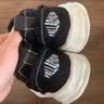 帕拉丁（PALLADIUM）夏季新款溶解底低帮贝壳头帆布鞋百搭软底板鞋休闲鞋男-79967 黑色 42 （运动码） 晒单实拍图