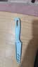 园林嫁接刀美工刀不锈钢壁纸刀拆快递小刀彩色便携小刀学生美工刀 直柄水果刀1把（含刀套） 实拍图