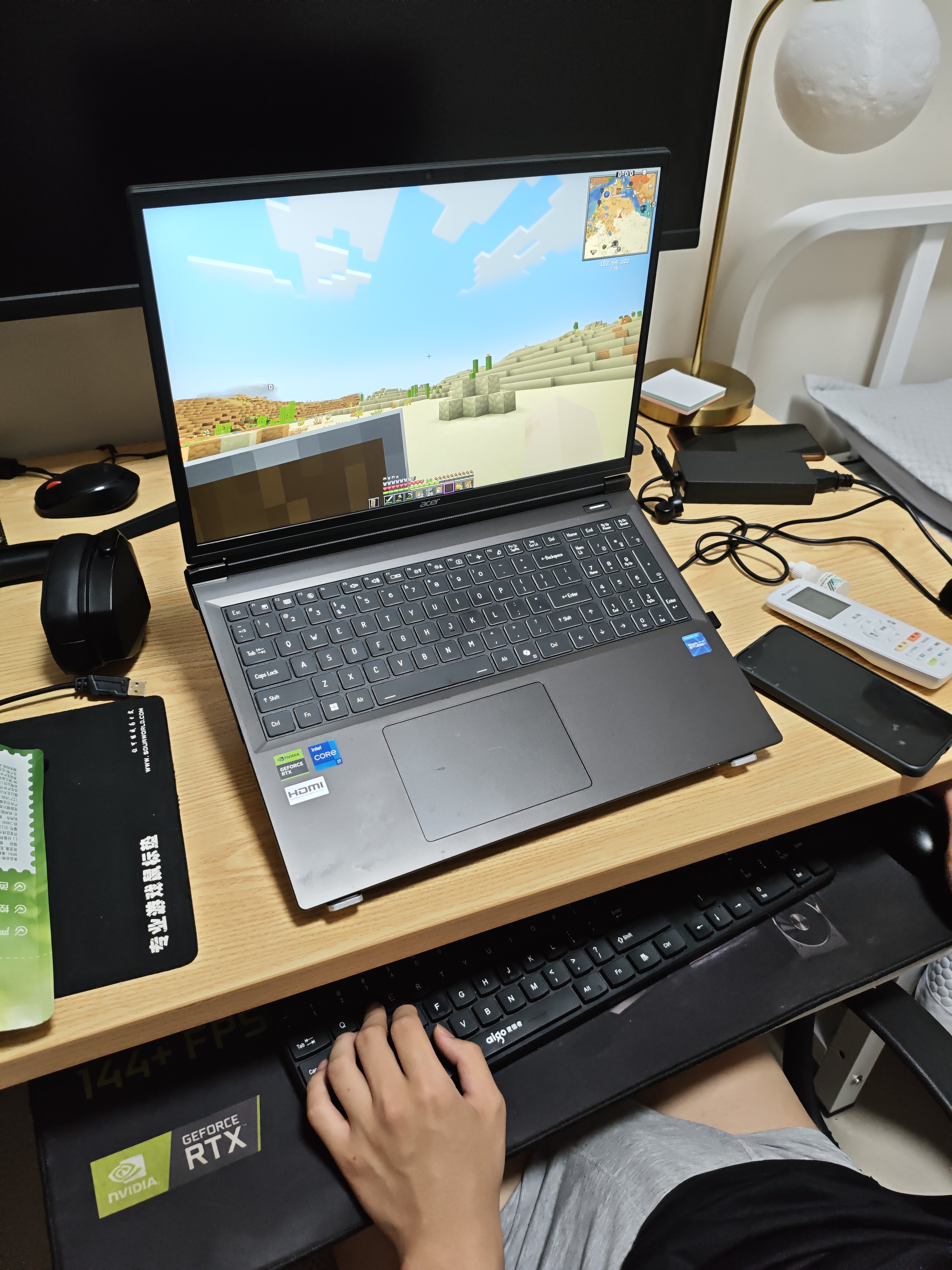 宏碁（acer）宏基暗影骑士擎7【2026年补贴15%】【5060/70显卡】电竞游戏本大学生设计笔记本电脑 【擎7】i7-14650HX【5060】32G 官方标配：1T/2.5K+高刷 实拍图