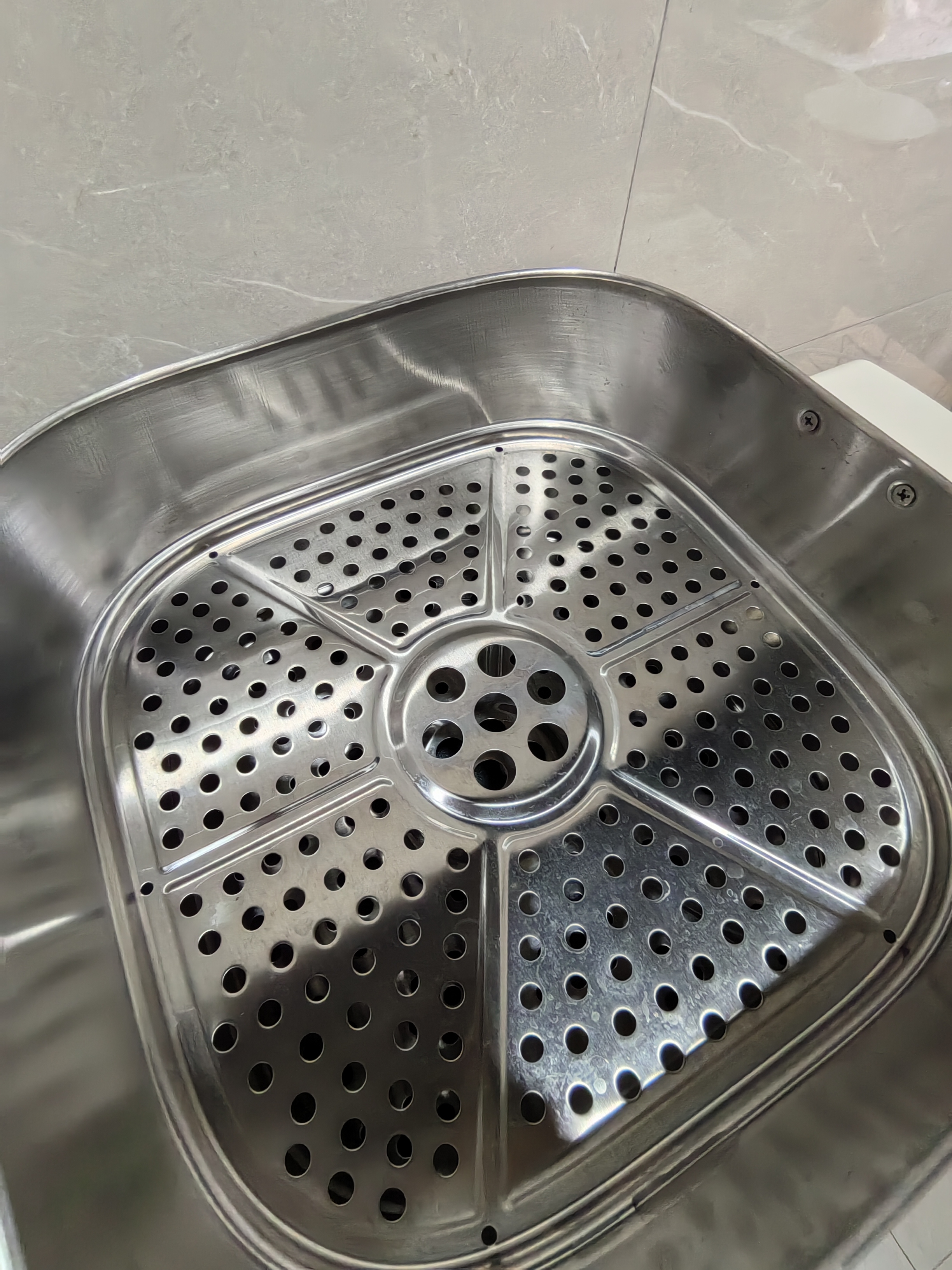 美的（Midea）电蒸锅电煮锅电火锅多功能家用电炒锅蒸包子锅蒸全能三层16.6L大容量智能多用途锅ZGC282802 实拍图