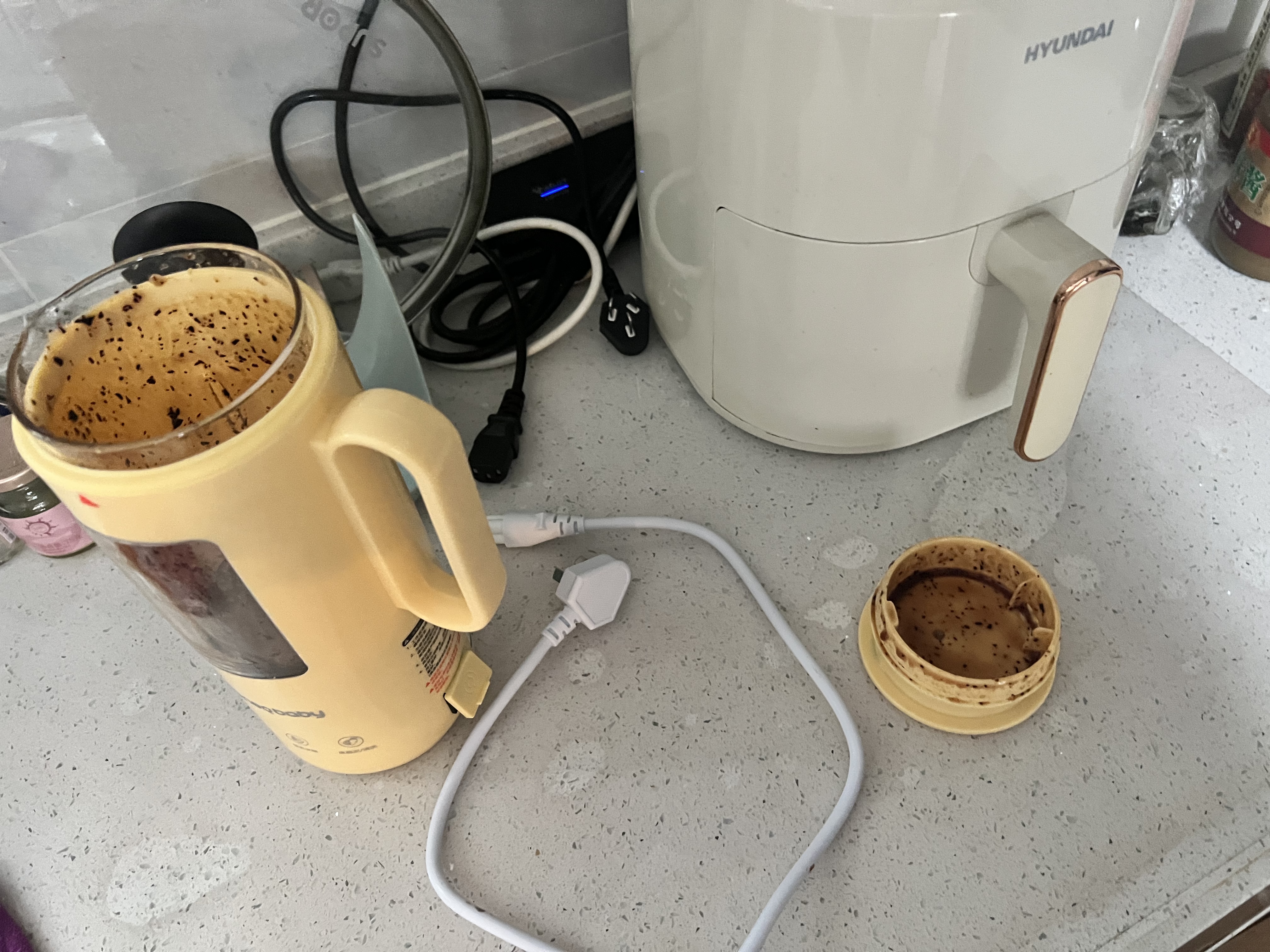一刻间米糊破壁机小型宝宝婴儿料理机搅煮搅拌一体多功能米糊研磨器破壁机 黄色破壁机-经典款【宝宝1人用】 实拍图