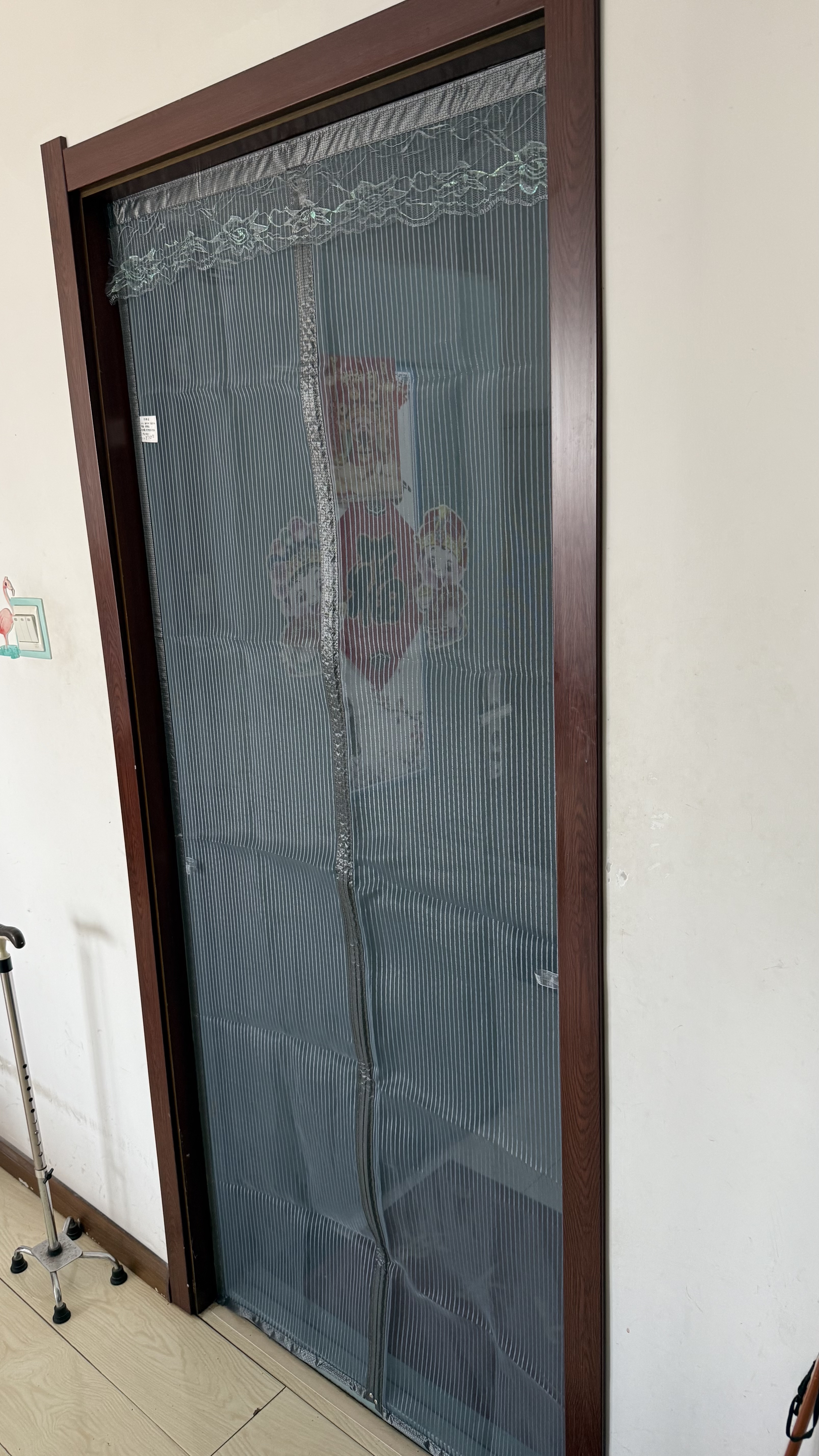 朗格*2026新款高档防蚊门帘磁吸金刚网纱门纱窗家用强力磁条磁吸自粘 实拍图