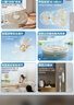 美的（Midea）【飓风节能】七叶柔风立式电风扇/家用轻音落地扇/台式小型风扇/大风力遥控定时摇头风扇 SAH35BSJ 实拍图