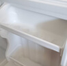 新飞冰箱小型租房用 一级能效冷 藏冷冻两用1-2人家用小冰箱 出租房双门电冰箱办公室两门 26年旗舰 76A一级能效【带净味盒】银 实拍图