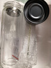 【京东物流配送】高硼硅双层玻璃杯大容量泡茶杯水杯子茶水分离杯 【双层加厚】茶杯350ml1只 实拍图