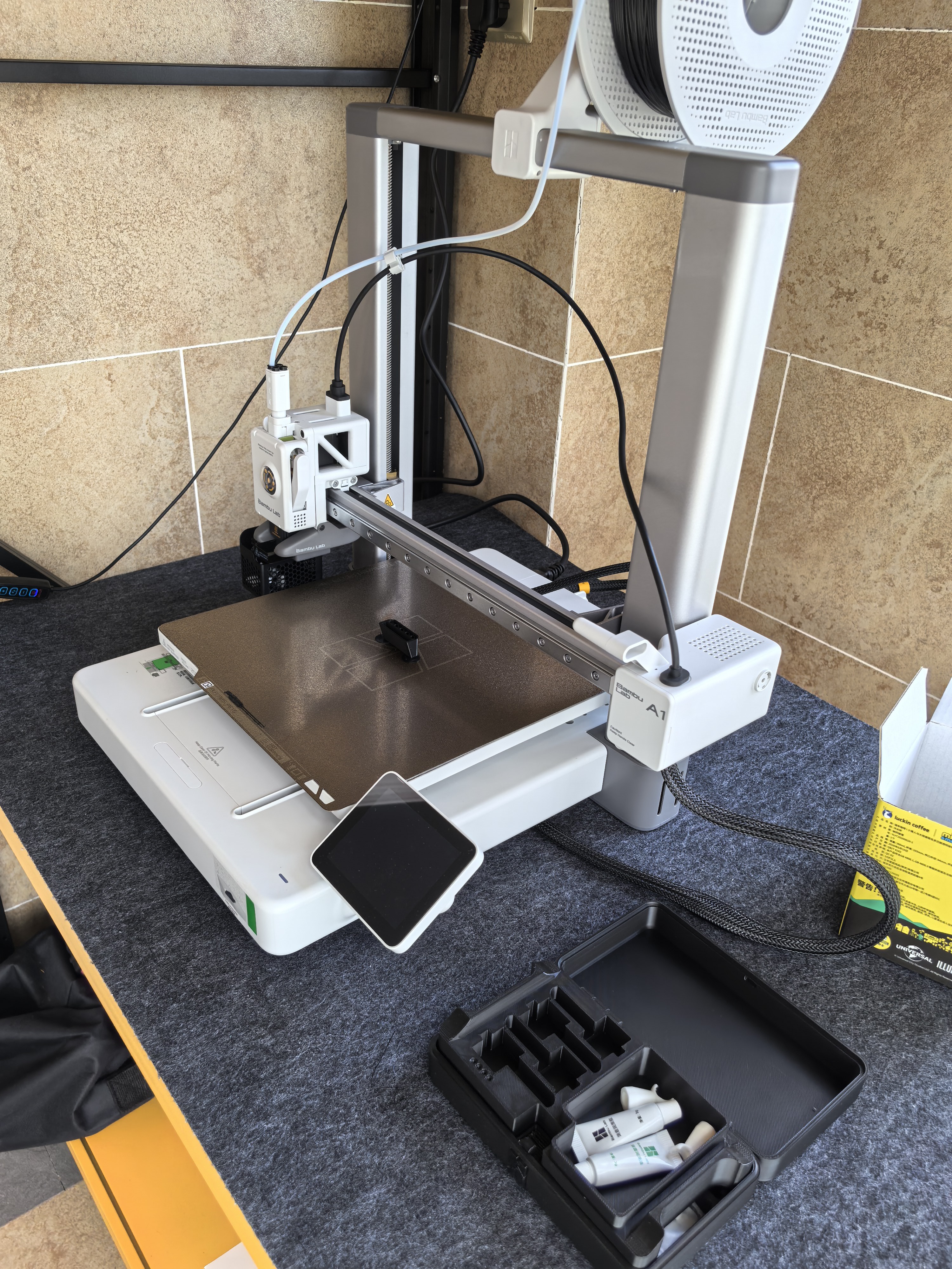拓竹A1 3D打印机儿童礼物桌面家用FDM全自动调平高速3d打印机器【大陆版】 实拍图