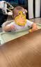 XUM肯德基婴儿餐椅同款宝宝多功能座椅儿童高度可调成长吃饭餐桌椅 青色+双餐盘+刹车轮+坐垫+置物兜 实拍图