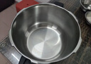 苏泊尔（SUPOR）304不锈钢7.0L压力锅24cm【3-5人可用】快煮防爆高压锅电磁炉通用 实拍图