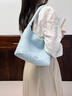 纽芝兰（NUCELLE）Angelababy同款织趣编织包女2026新通勤女士单肩托特包生日礼物 实拍图