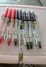 斑马牌（ZEBRA）学霸系列中性笔 0.5mm子弹头按动高颜值签字笔 学生刷题笔记标注笔 蓝笔 JJ77 蓝色 3支装 实拍图