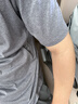迪卡侬运动短袖T恤速干衣男透气有氧健身运动T恤男浅4108229烟灰色XL 实拍图