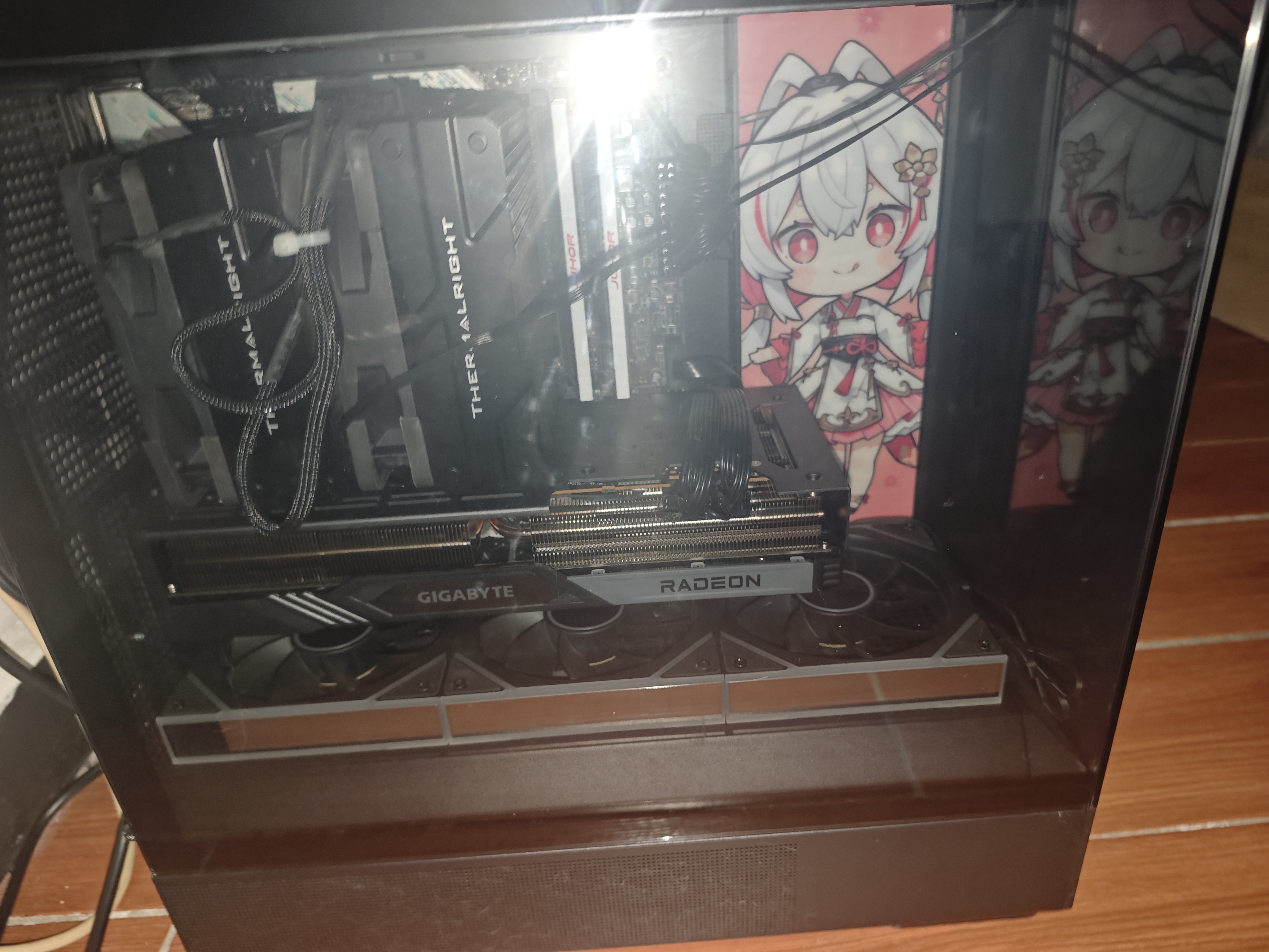 利民（thermalright）Peerless Assassin 120 BLACK 风冷散热器 AGHP六热管双塔带顶盖 PA120 BLACK 实拍图