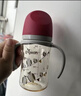 贝亲（Pigeon）自然离乳 PPSU重力球吸管双把手奶瓶 330mL 12月+ AA253 实拍图