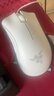 雷蛇（Razer）炼狱蝰蛇标准版有线鼠标 人体工学  电竞游戏 右手通用型 吃鸡/LOL/CS GO游戏鼠标 白色 实拍图