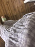 MUJI[自营限定款]女士无侧缝 双层纱织睡衣 纯棉家居服 薰衣草色 S 实拍图